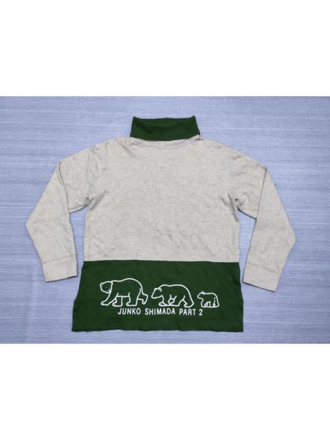 Other Designers Japanese Brand × Junko Shimada × Vintage - Rare JUNKO SHIMADA PART 2 Sweatshirt Made In Japan
