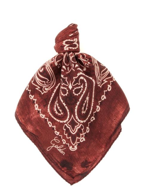 Golden Goose Paisley scarf