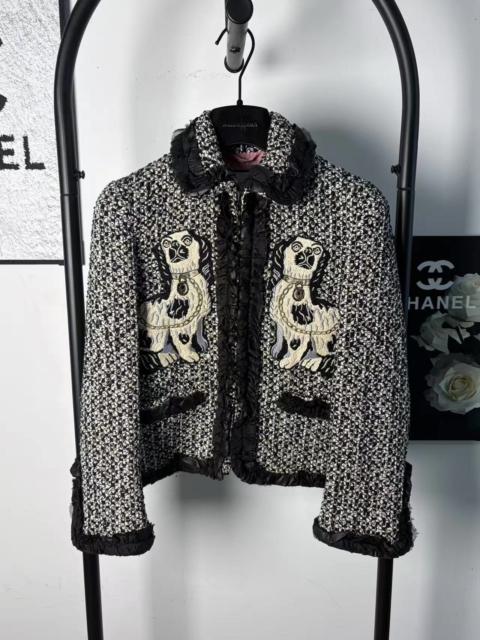 GUCCI Gucci Wool Dog Embroidery Jacket