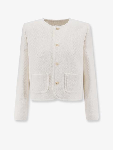 CELINE Celine Viscose And Wool Blend Blazer
