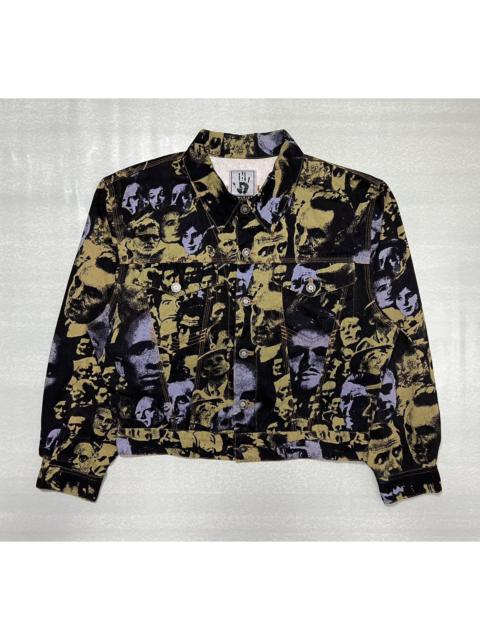 Jean Paul Gaultier - F/W 92’ Faces Denim Trucker Jacket