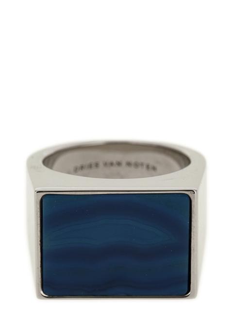 Dries Van Noten Dries Van Noten Men 'Singet' Ring With Stone