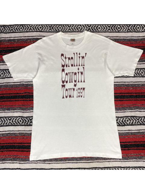 Other Designers Band Tees × Vintage - Vintage 1997 Yumi Matsutoya Strollin Cowgirl Tour Shirt
