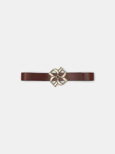 DOROTHEE SCHUMACHER VINTAGE ROSE drose belt 4cm vintage cuoio