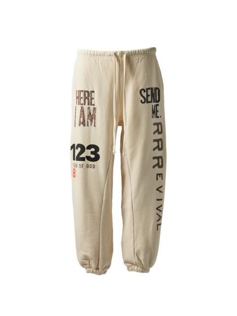 RRR123 REVIVAL SWEATPANT "White"