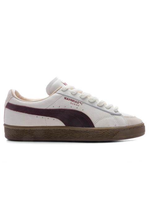 PUMA PUMA X NAHMIAS SUEDE VINTAGE - WARM WHITE/ARCHIVE GOLD/FOR ALL TIME RED