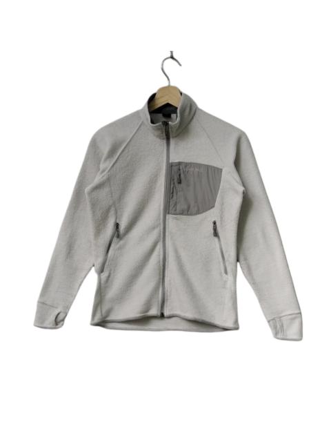 Other Designers Montbell Pocket Ash White Fleece Zipper Jacket