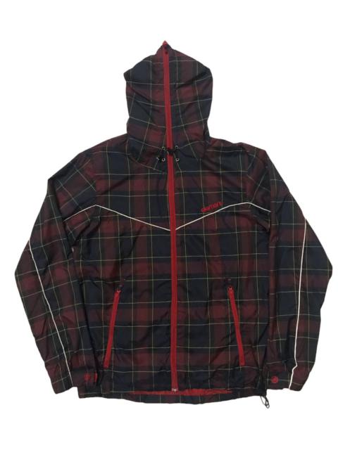 Other Designers Element Plaid Full Zip Hoodie Windbreaker