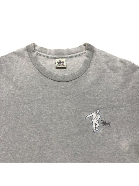 Stüssy Vintage 90s Stussy Sunfaded Distressed Shirt