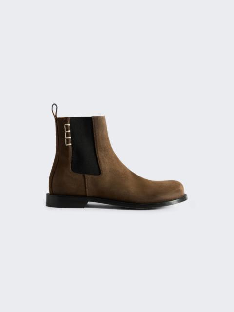 JW Anderson Chelsea Loafer Boot Chocolate Brown