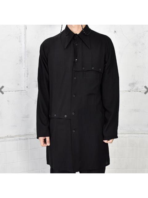 Yohji Yamamoto SS21 tencel Buttons Shirt