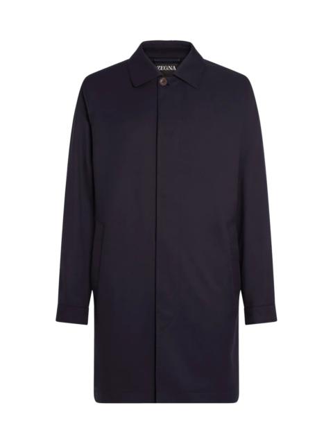 ZEGNA BUTTON-UP RAINCOAT