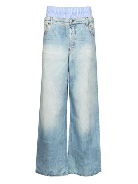 Acne Studios Acne Studios Women Trompe-L'oeil Print Trousers