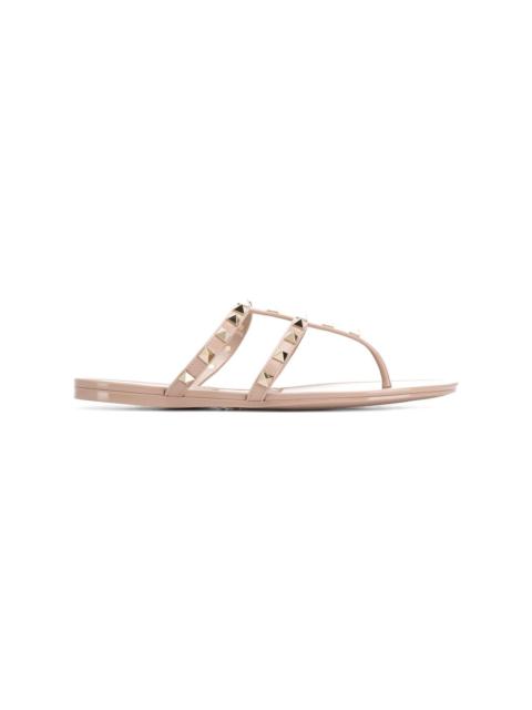 Valentino Summer Rockstud Thong Sandals