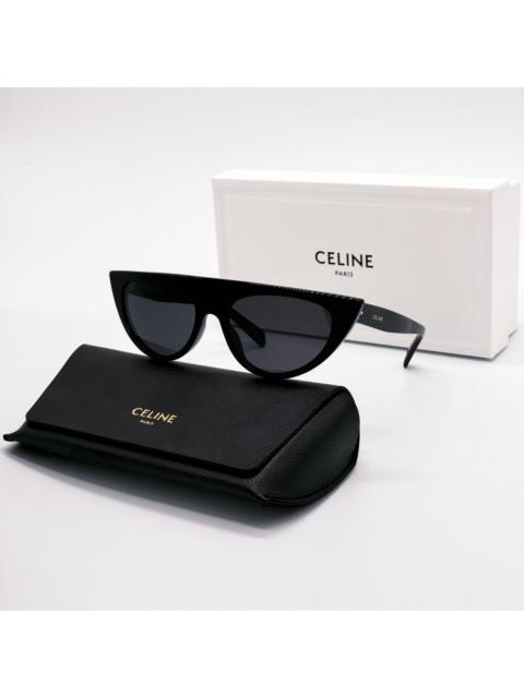 CELINE NEW CELINE CL40228I 01A BLACK CAT EYE WOMEN SUNGLASSES