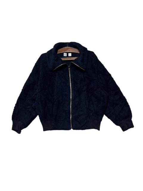 Other Designers Uniqlo - LEMAIRE X UNIQLO SHERPA FLEECE TURTLENECK ZIPPER JACKET