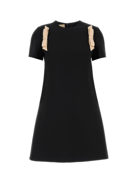 Valentino Black wool dress