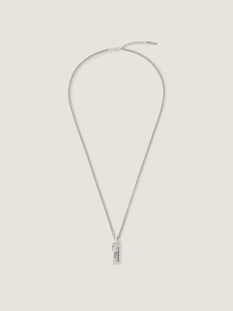 Givenchy GIVENCHY TAPE NECKLACE IN METAL AND ENAMEL