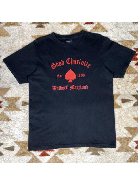 Other Designers Band Tees × Vintage - Vintage Good Charlotte Band Shirt Wall Of Fame