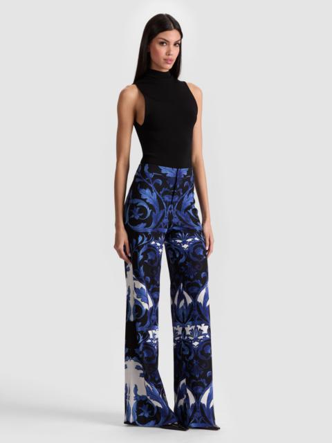 Alice + Olivia RONNIE WIDE LEG TROUSER