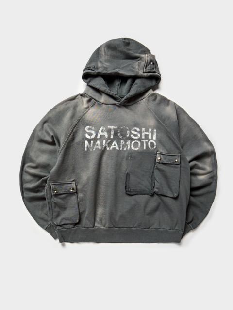 SATOSHI NAKAMOTO Satoshi Cargo Hoodie