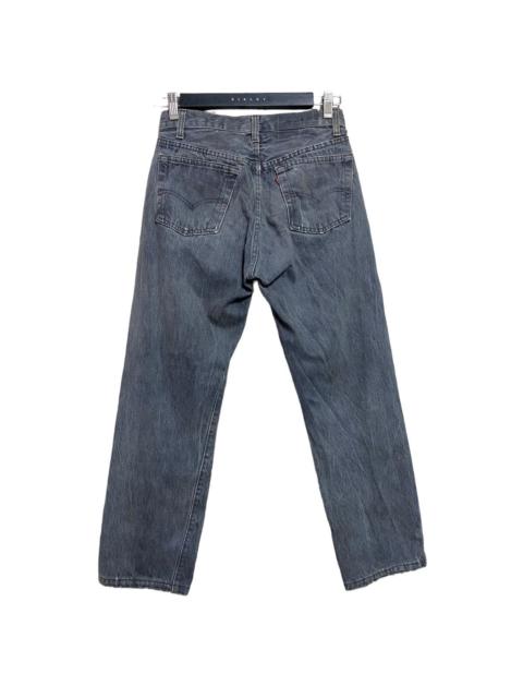Levi's Vintage 80s Levis 501 Faded Black Distressed Jeans