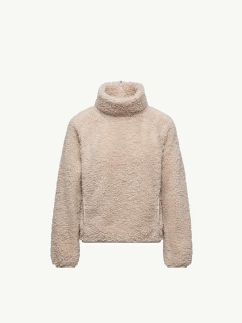 Moncler Grenoble Teddy Turtleneck Sweatshirt