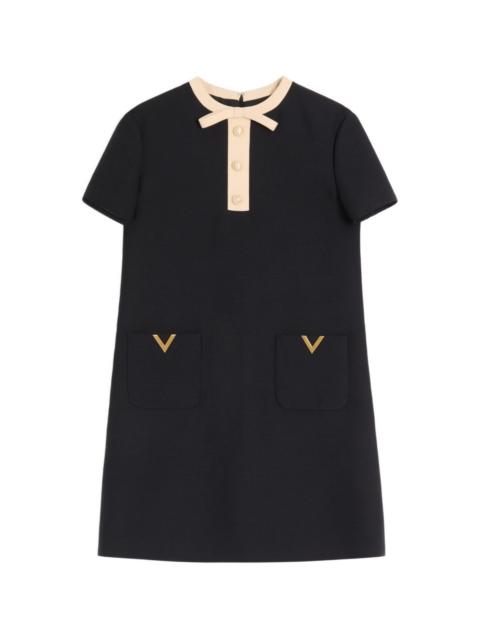 Valentino Wool and silk blend dress