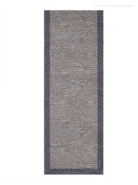 GIORGIO ARMANI PRINTED SILK STOLE