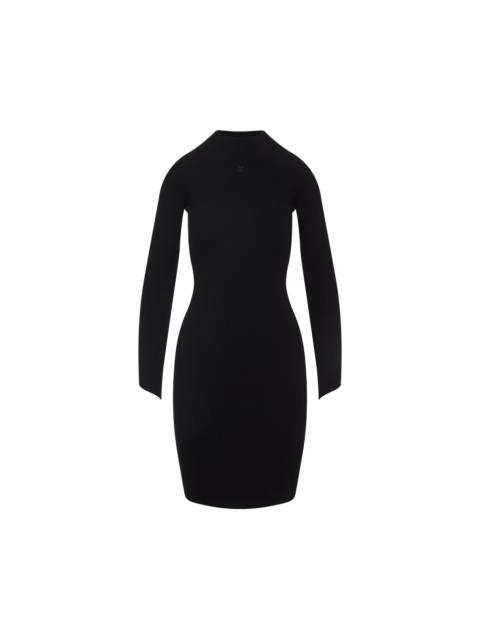 courrèges Courreges Circle Rib Mini Dress Women