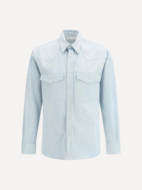 UMITBENAN Western denim Shirt