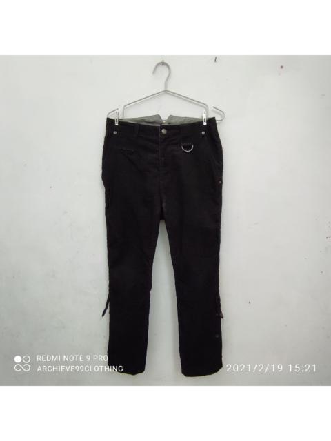 Other Designers PPFM - PPFM velvet bondage pin stripes trousers