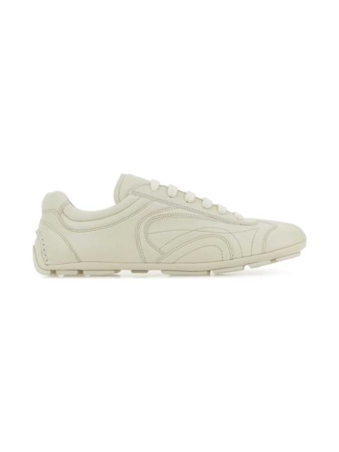 Prada Ivory Nappa Leather Montecarlo Re-edition 2005 Sneakers
