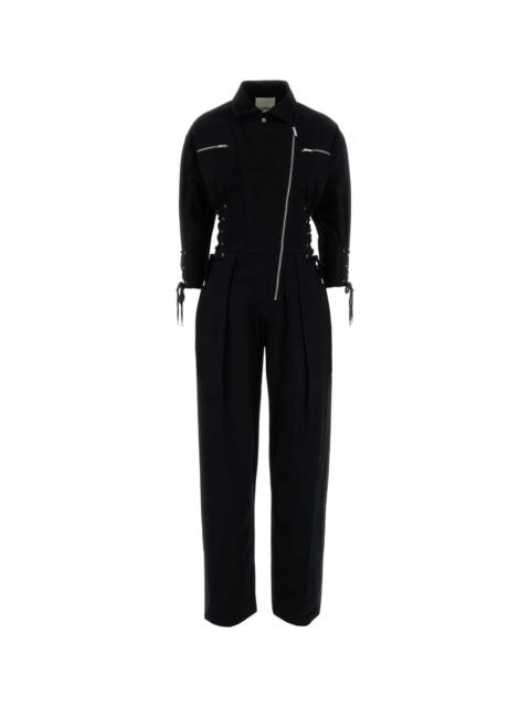 【送料&関税込】Isabel Marant Black Cotton Irianna Jumpsuit IRIANNA JUMPSUIT Woman black | ISABEL MARANT Official online