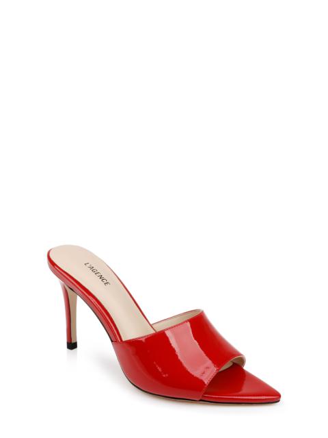 L'AGENCE L'AGENCE Lolita VII Slide Sandal in Red Patent at Nordstrom