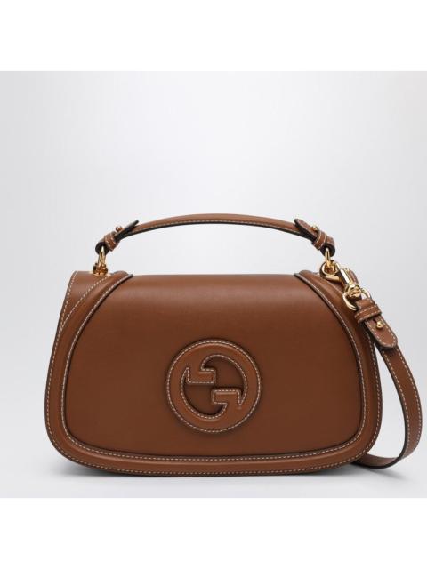 GUCCI Gucci Mini Blondie Brown Shoulder Bag Women