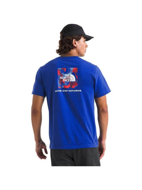 The North Face Red White & Blue Regular Short-Sleeve T-Shirt - Men's