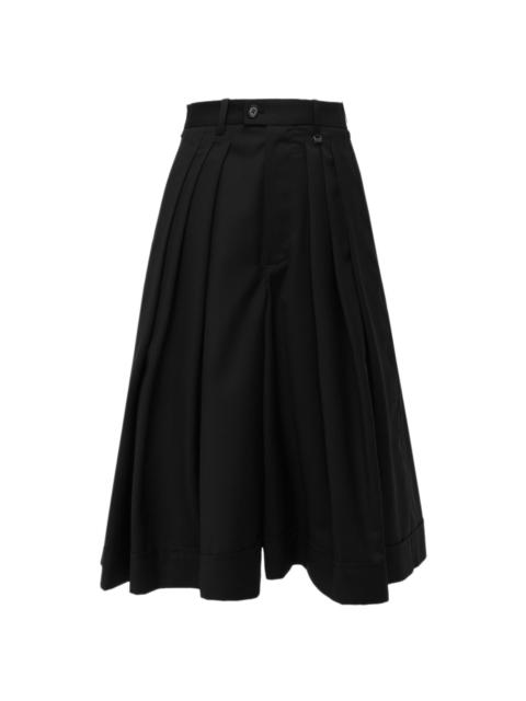 Vivienne Westwood PLEATED CULOTTES - BLACK