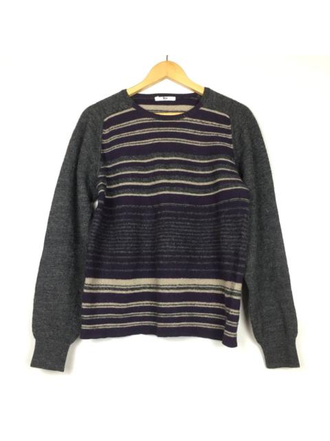 Kolor PPCM Kolor Striped Wool Sweater