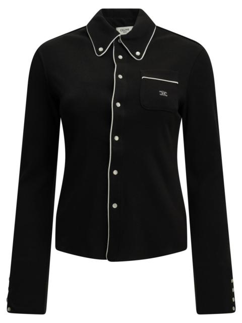 CELINE Celine Cotton Shirt Black Women