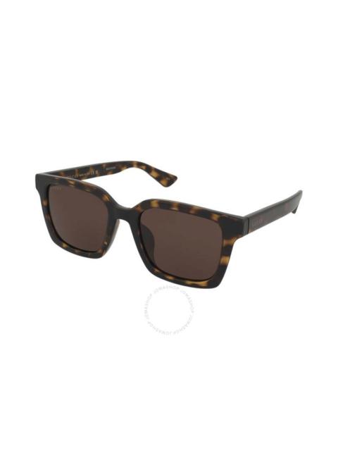 GUCCI Gucci Brown Square Men's Sunglasses GG1582SK 002 54