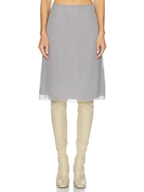 TOTEME Chiffon Slip Skirt