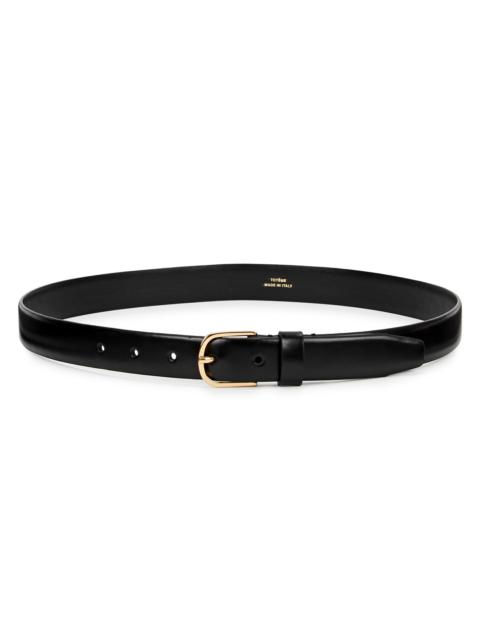 Leather belt