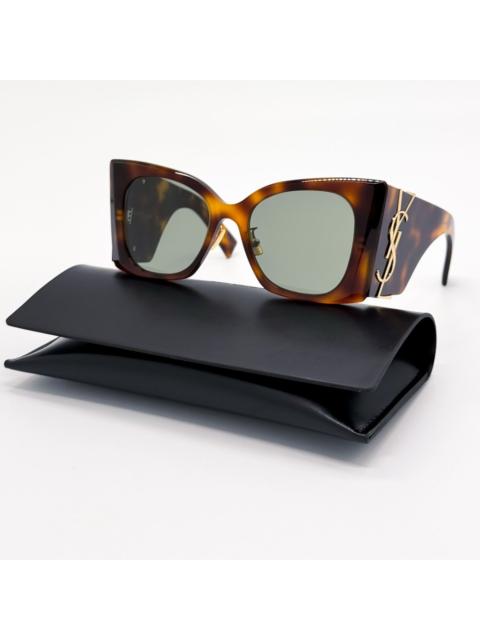 SAINT LAURENT NEW SAINT LAURENT SLM119/F BLAZE 002 HAVANA WOMEN SUNGLASSES