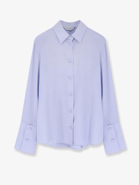 Max Mara Max Mara Mxpvoliera Stretch Silk Shirt