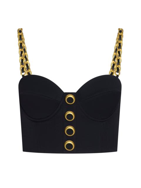 L'AGENCE Sophia Chain Bralette