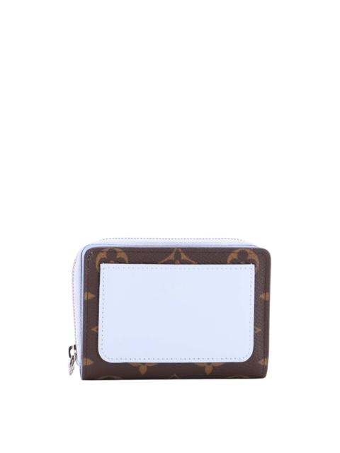 Louis Vuitton Louis Vuitton Blue Monogram Canvas & Leather Lou Wallet (Authentic Pre-Loved)