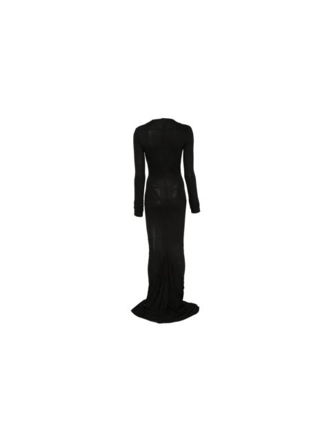 Rick Owens DRKSHDW SIMPLE EDFU GOWN DRESS (BLACK)