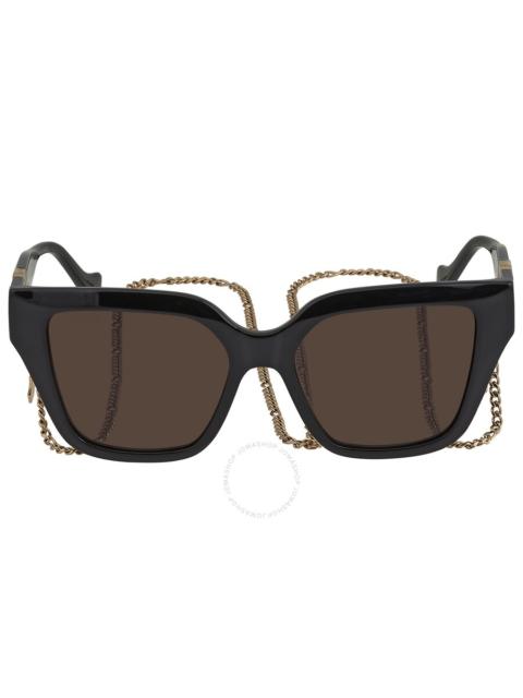 GUCCI Gucci Brown Cat Eye Ladies Sunglasses GG1023S 005 54