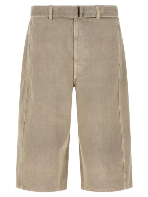 Lemaire Lemaire Men Denim Bermuda Shorts